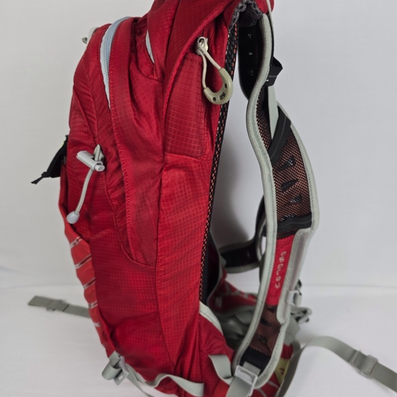 Osprey Raptor 10 Hydration Backpack – Red – Cycling / Hiking Pack - Picture 5 of 13